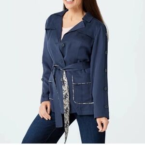 🆕Laurie Felt Utility Belted Jacket